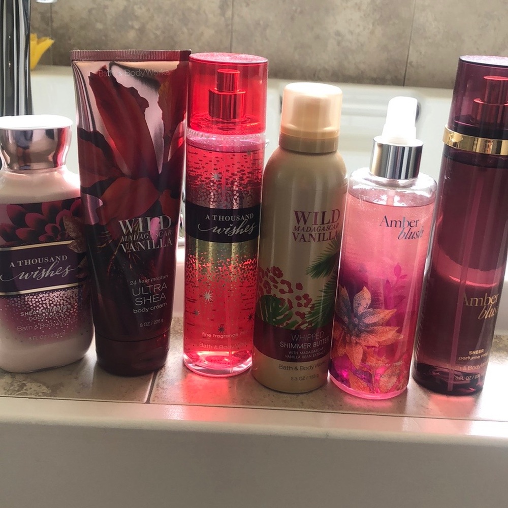 Rare bath and body works products